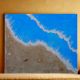 Coastal Calm Canvas Painting by Artist Rutuja Pawar 16 x 20 Inch